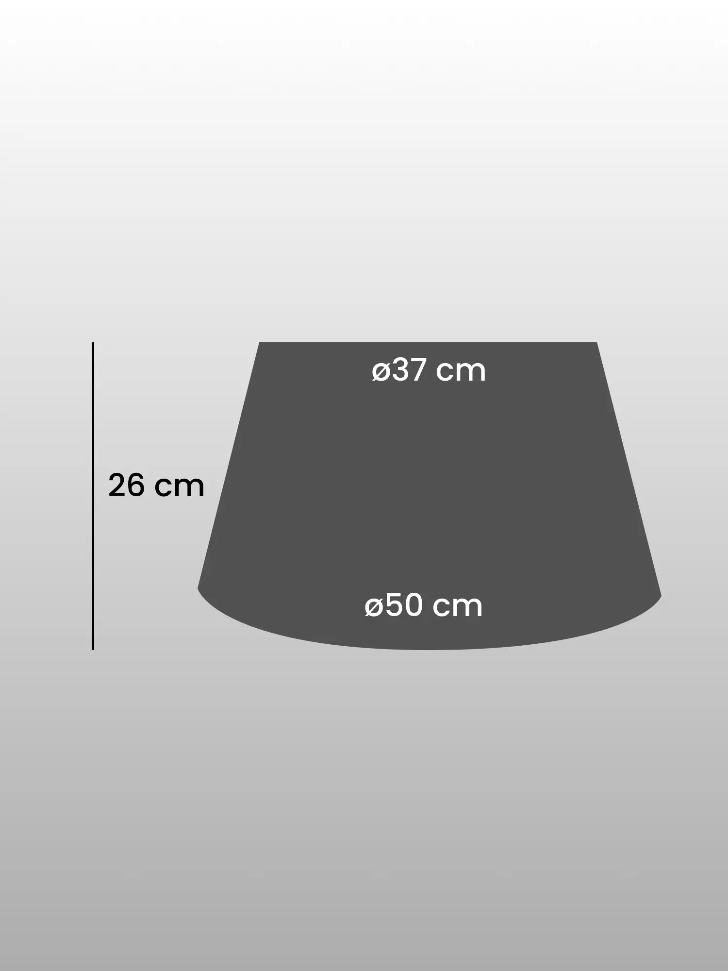 Weihnachtsbaumschürze - H26 x Ø50 cm - Seegras - Naturbraun