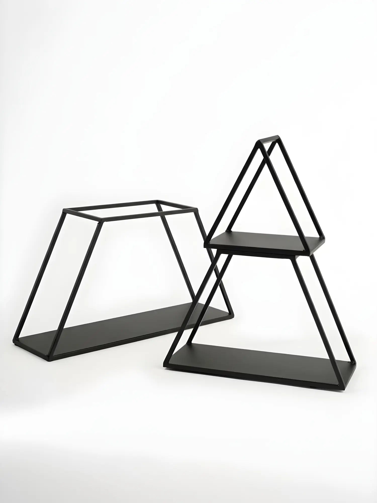 Etagère Weihnachtsbaum Schwarz 3-stöckig